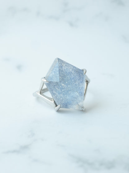 デュモルチェライトインクォーツのリング - 1