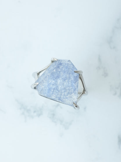 デュモルチェライトインクォーツのリング - 2