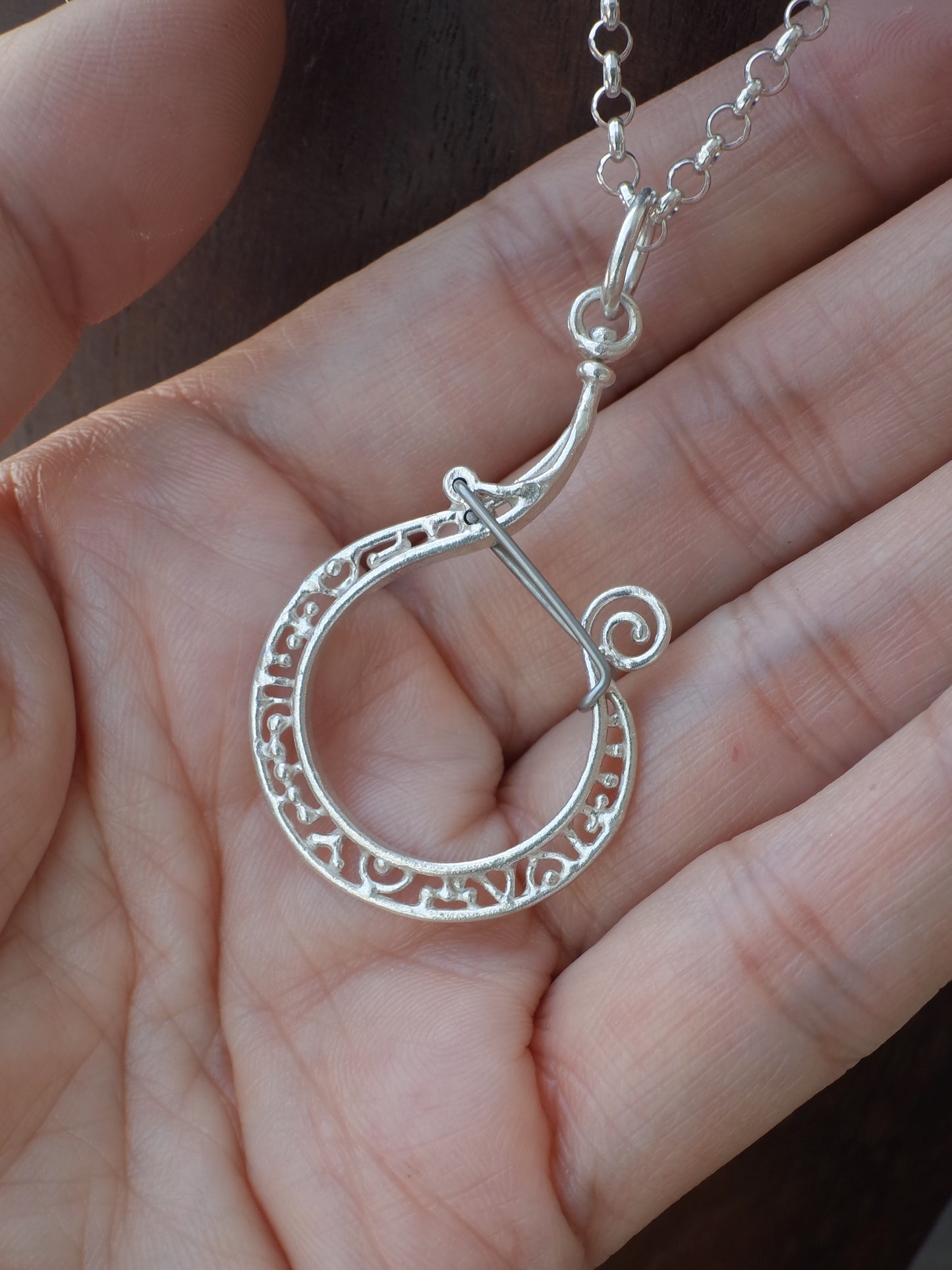 フックチェーンネックレス-2