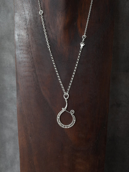 フックチェーンネックレス-2