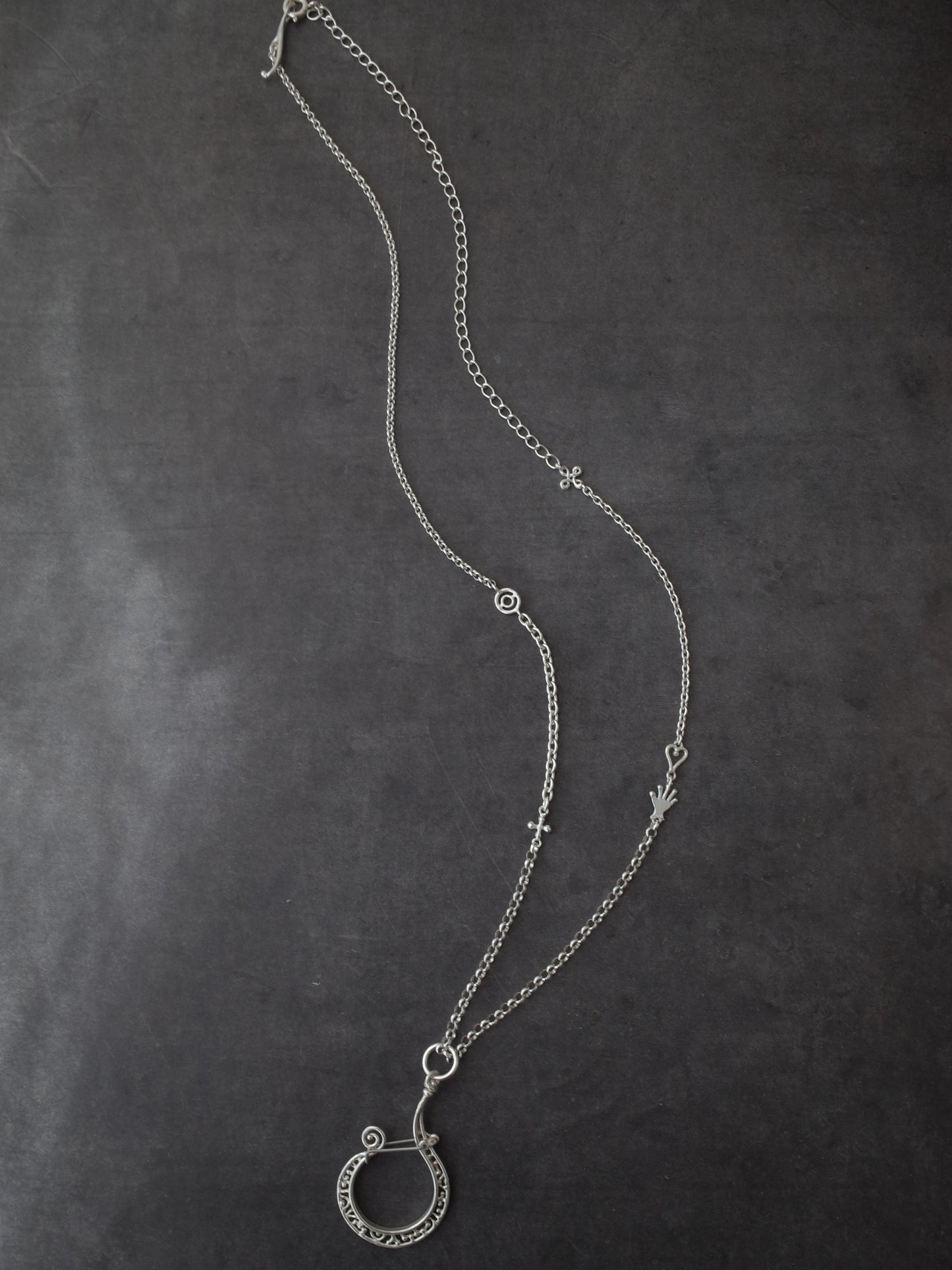 フックチェーンネックレス-2