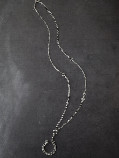 フックチェーンネックレス-2