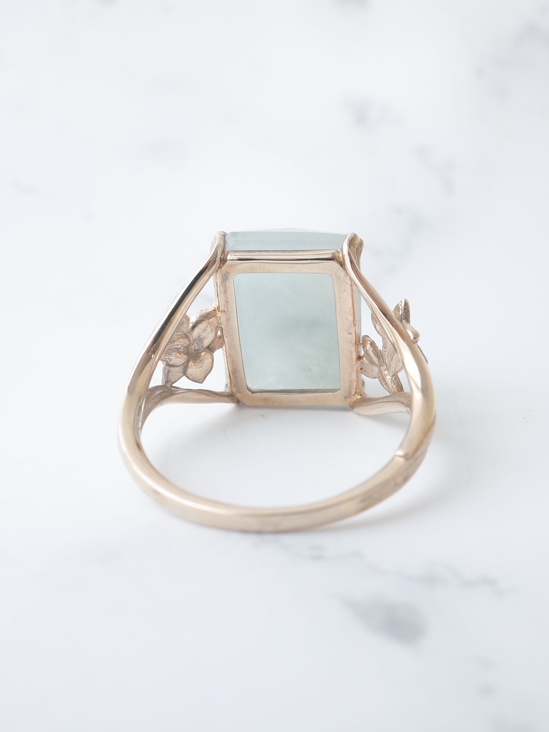 お客ページ・翡翠ルース.リング 翡翠の DAFFODIL リング – Chevalier