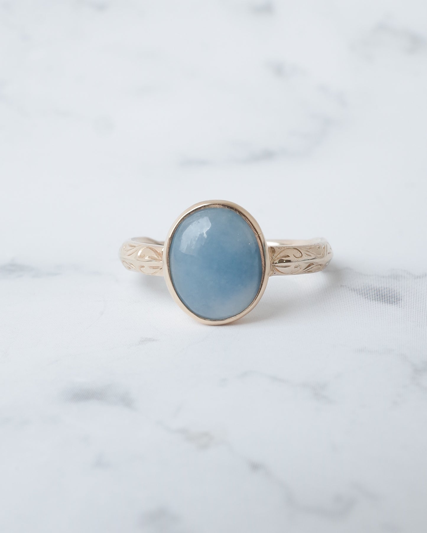 糸魚川青翡翠のリング