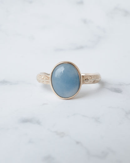 糸魚川青翡翠のリング