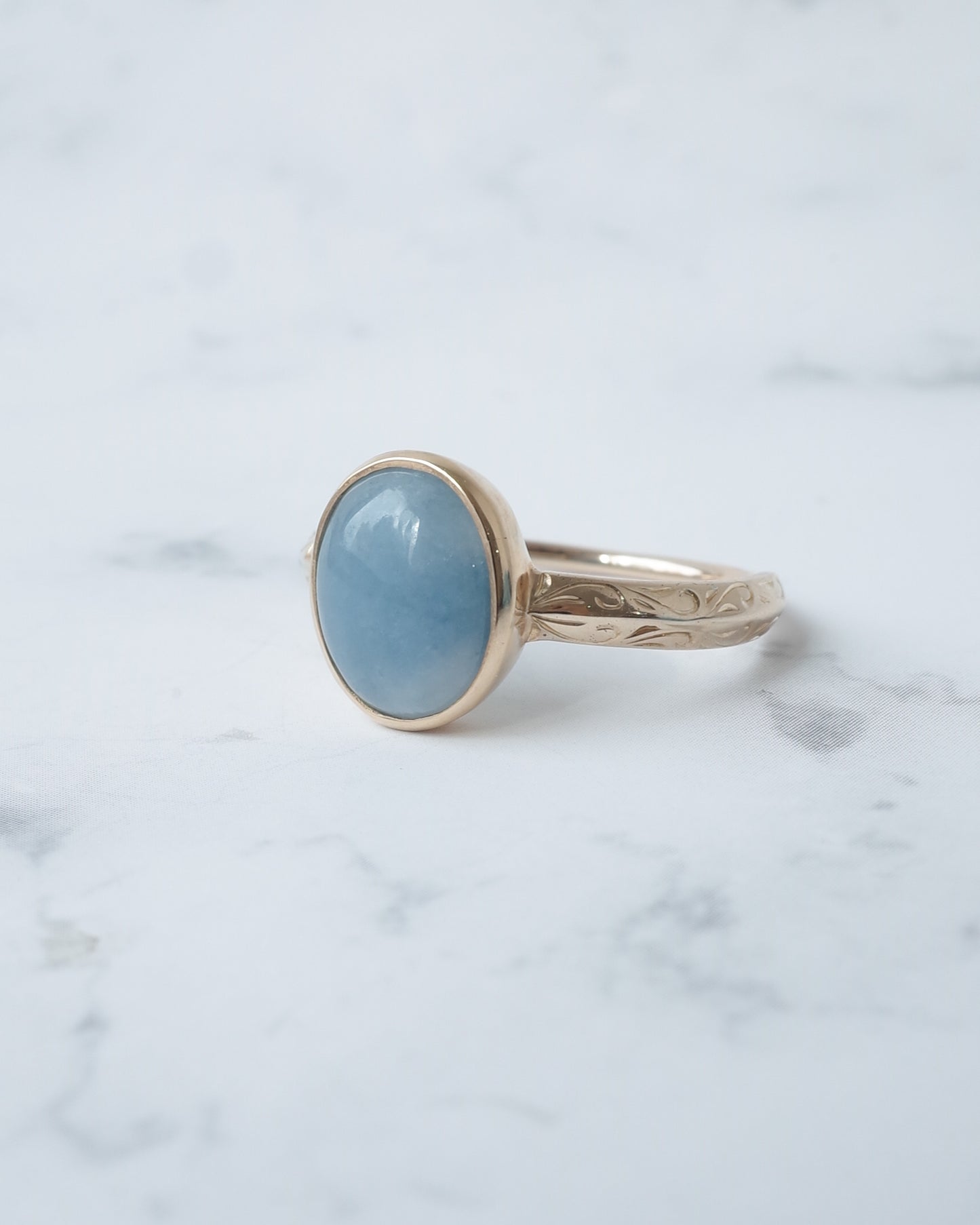 糸魚川青翡翠のリング