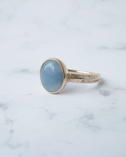 糸魚川青翡翠のリング