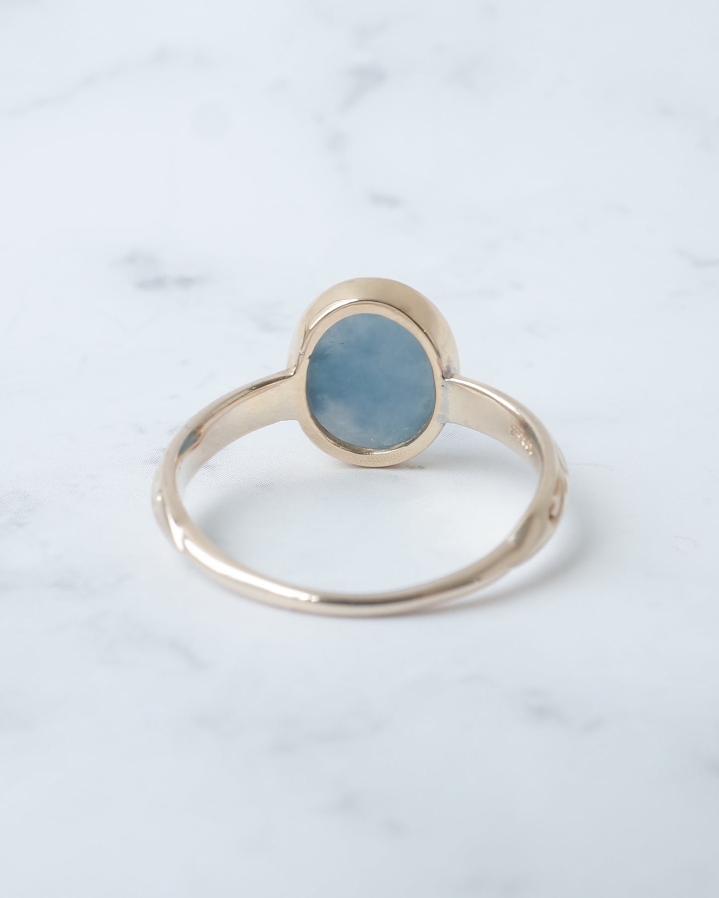 糸魚川青翡翠のリング