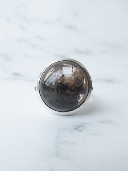 プラチナルチルクォーツのリング - 2