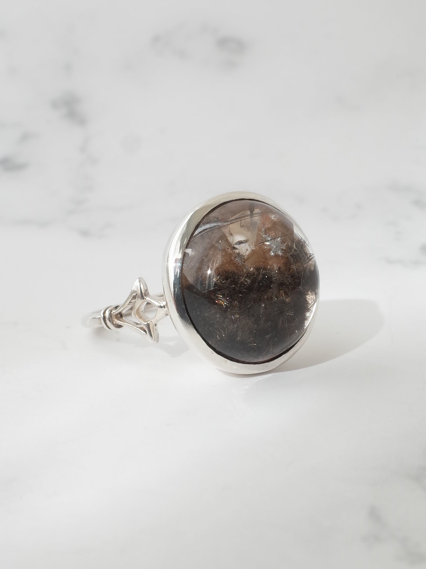 プラチナルチルクォーツのリング - 2