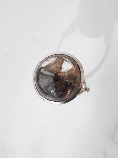 プラチナルチルクォーツのリング - 2