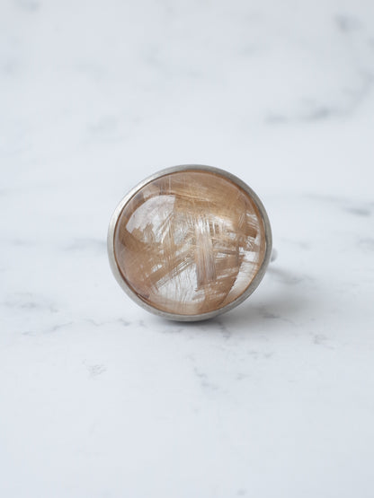 ルチルクォーツのリング - 2