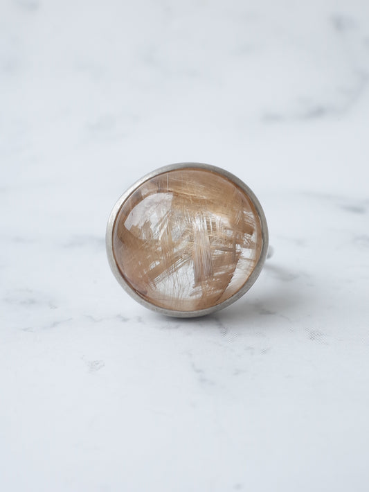 ルチルクォーツのリング - 2